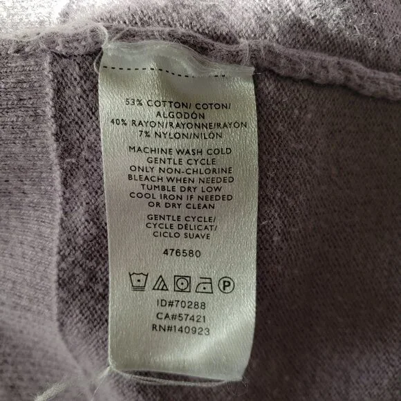 EUC women's Loft light purple cardigan sweater Medium - Picture 2 of 7